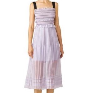 Three Floor Lilac Blushin Dress